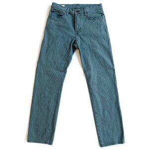 Gap Mens Straight Fit Green Jeans 31 x 32 GapFlex